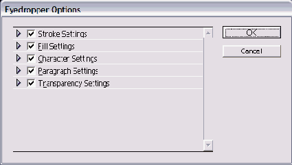   Eyedropper Options