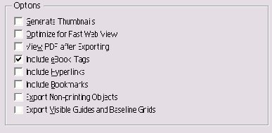  Options  General   Export PDF