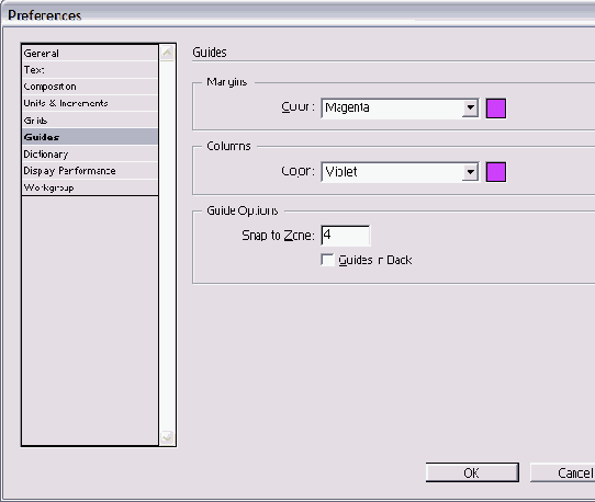   Preferences    Guides